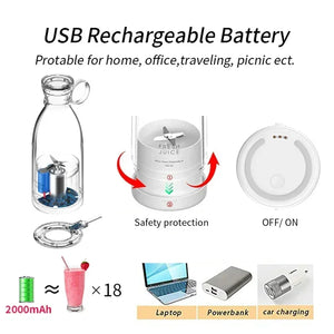 Hubri Blendie - No 1 Portable Blender With Wireless Charging